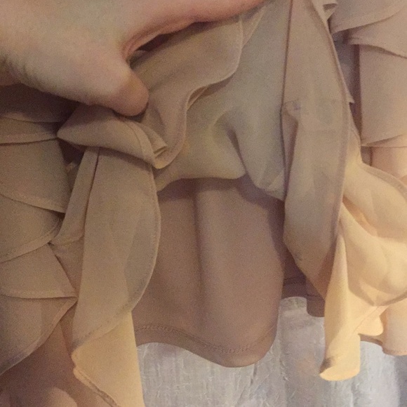 Jessica Simpson Layered Lace One Shoulder Dress - Picture 5 of 8